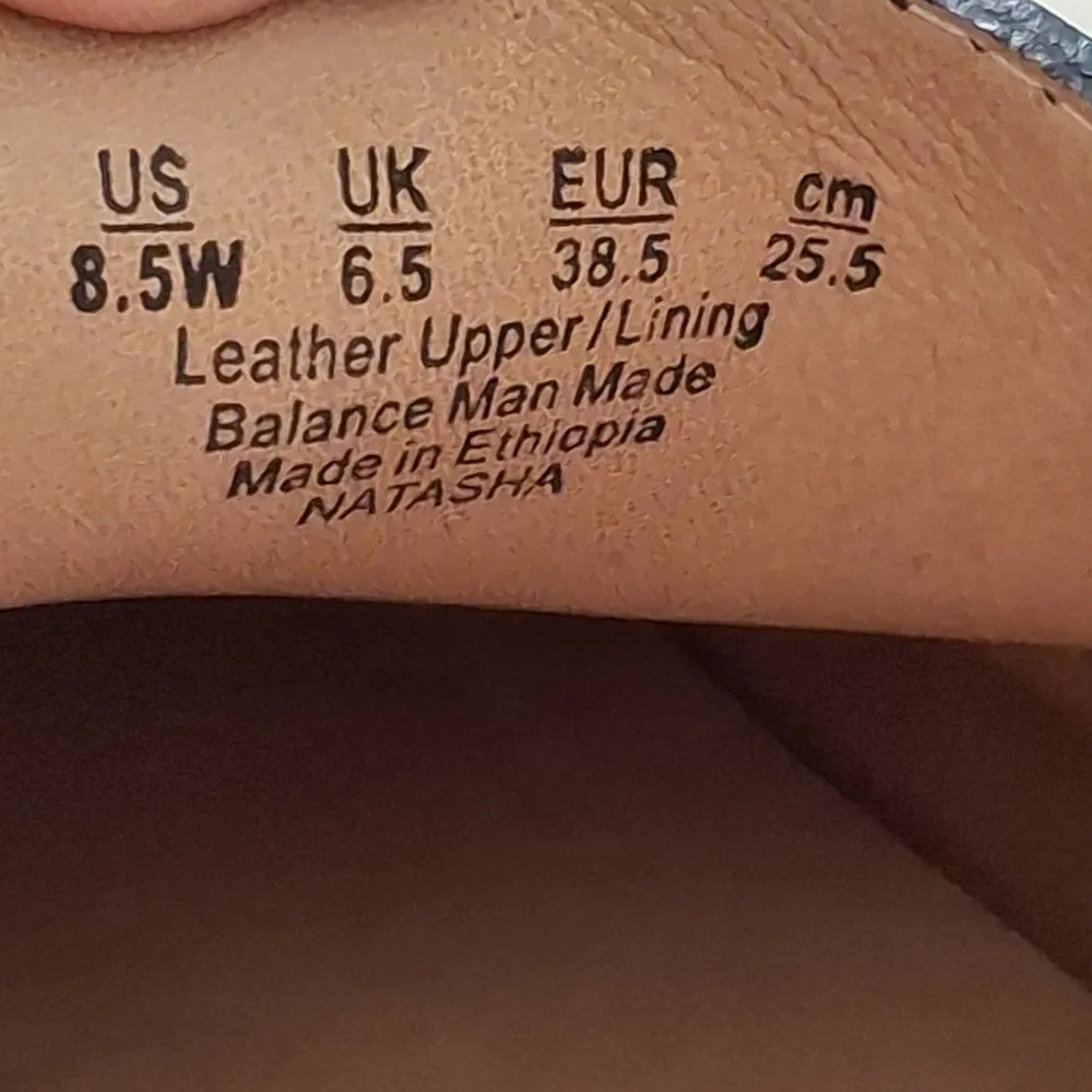 Naturalizer Natasha Black Leather Penny Loafers 8.5W - Picture 5 of 6